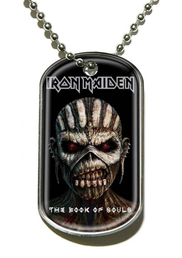Iron Maiden The Book Of Souls Merchandise Dog Tag