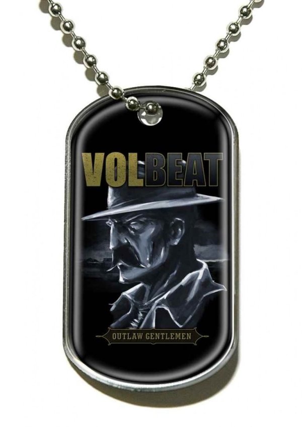 Volbeat Outlaw Gentlemen Merchandise Dog Tag