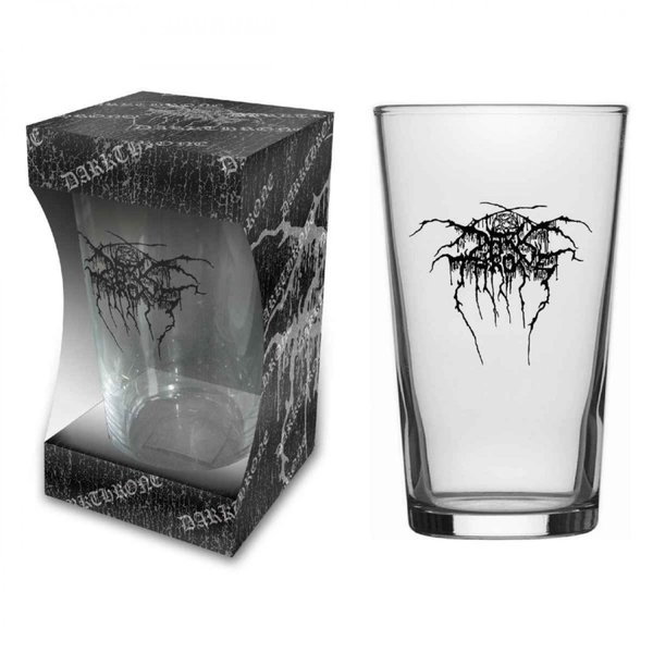 Darkthrone Logo Bierglas Trinkglas