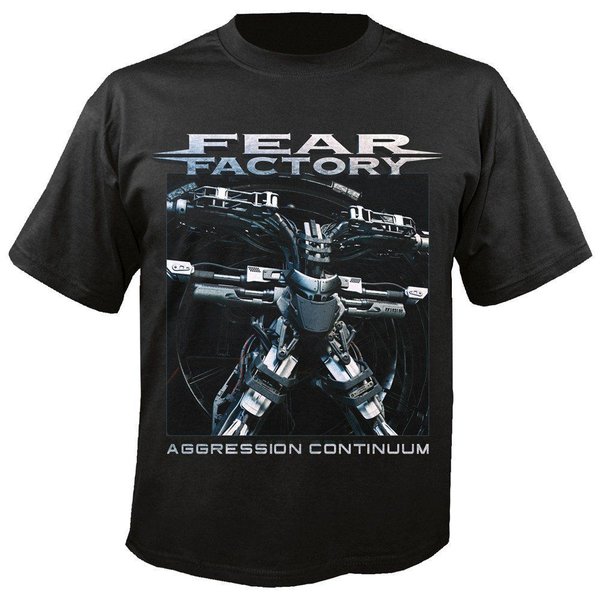 Fear Factory Aggression Continuum T-Shirt Neuware