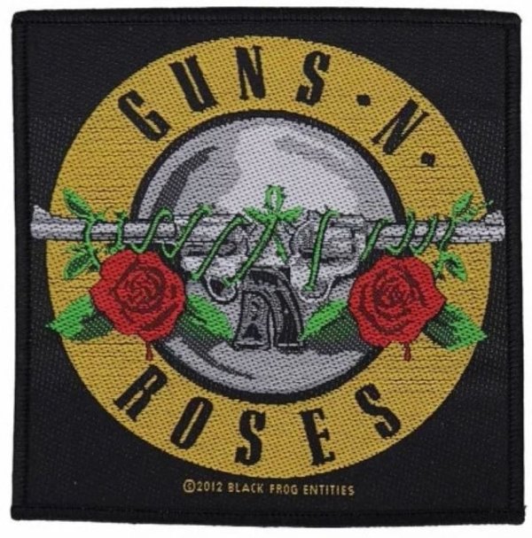 Guns n’ Roses Bullett Logo Aufnäher