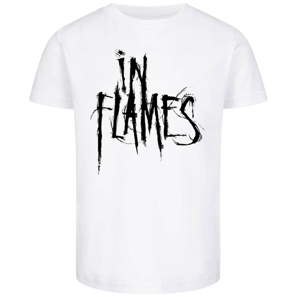 In Flames (Logo) - Kinder T-Shirt