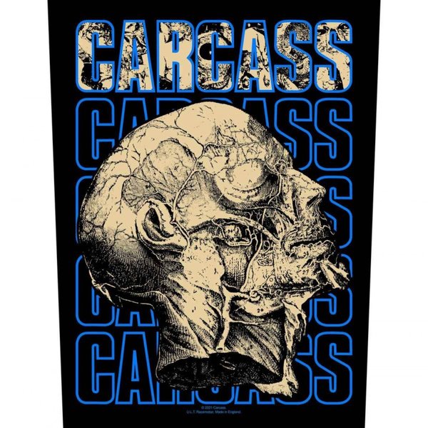 Carcass Necro Head Rückenaufnäher
