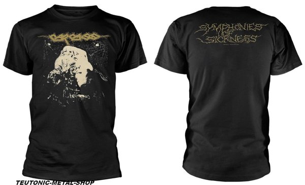 Carcass Symphonies Of Sickness T-Shirt NEU & OFFICIAL!