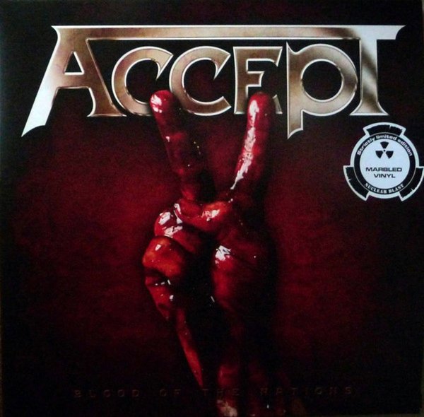 Accept - Blood Of The Nations 2 LP Red-Black Marbled