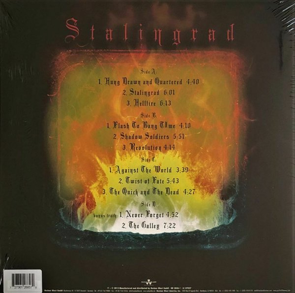 ACCEPT - Stalingrad Limited Gold (2LP) Vinyl Neu OVP