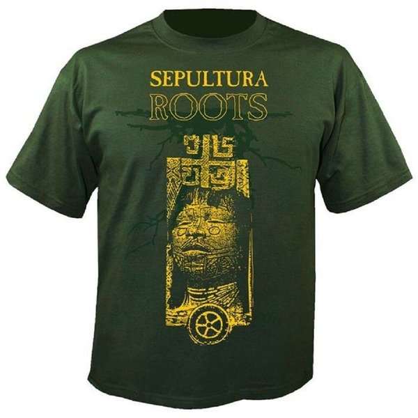 Sepultura - Roots 30 years grün T-Shirt  Neu