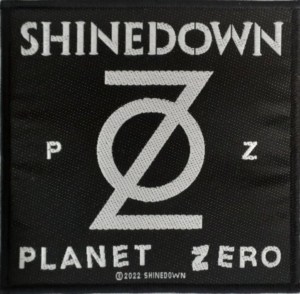 Shinedown Planet Zero Aufnäher NEUWARE und Original