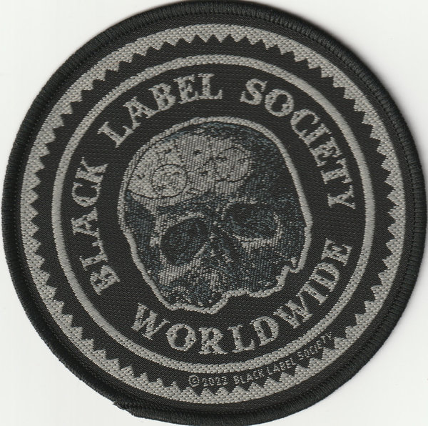 Black Label Society Worldwide gewebter Aufnäher NEU & OFFICIAL!