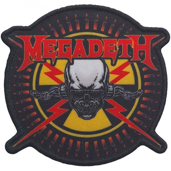 Megadeth Bullets gedruckter Aufnäher