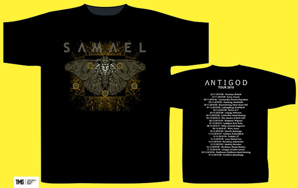 Samael Antigod tour 2010 T-Shirt