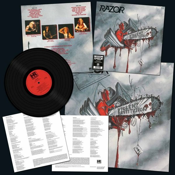 Razor Violent Restitution (Black Vinyl) LP Neu
