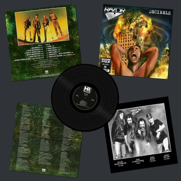Razor Decibels (Black Vinyl) LP neu