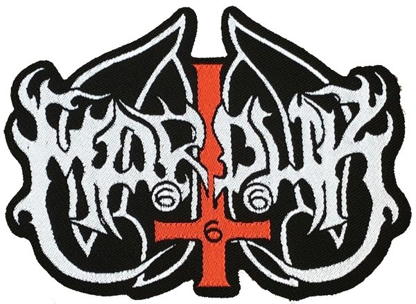 Marduk Logo Cut Out Aufnäher