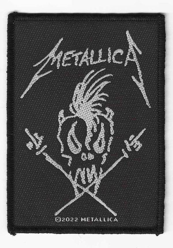 Metallica Scary Guy gewebter Aufnäher