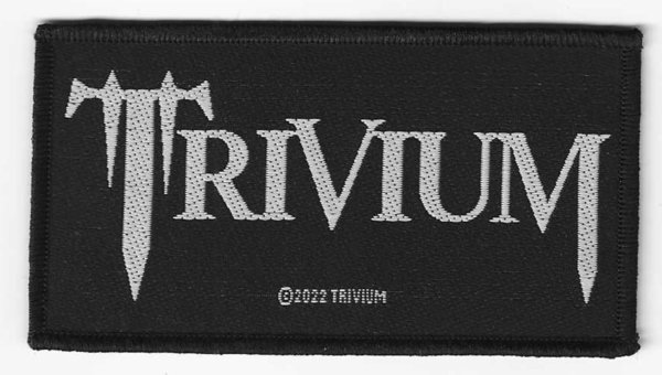 Trivium Logo gewebter Aufnäher
