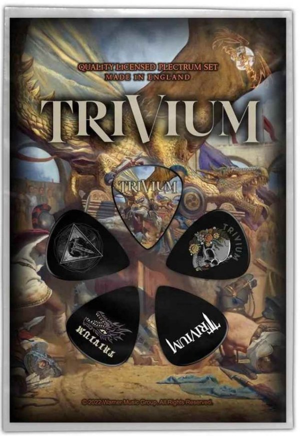 Trivium In The Court Of The Dragon Plektrum Pack