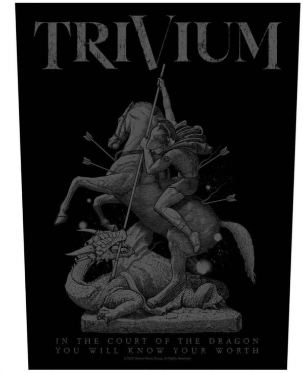 Trivium In The Court Of The Dragon Rückenaufnäher