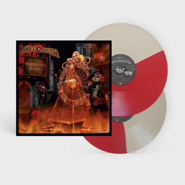 HELLOWEEN - Gambling with the Devil RED/WHITE BI-COLOURED VINYL - 2LP rot/weiß